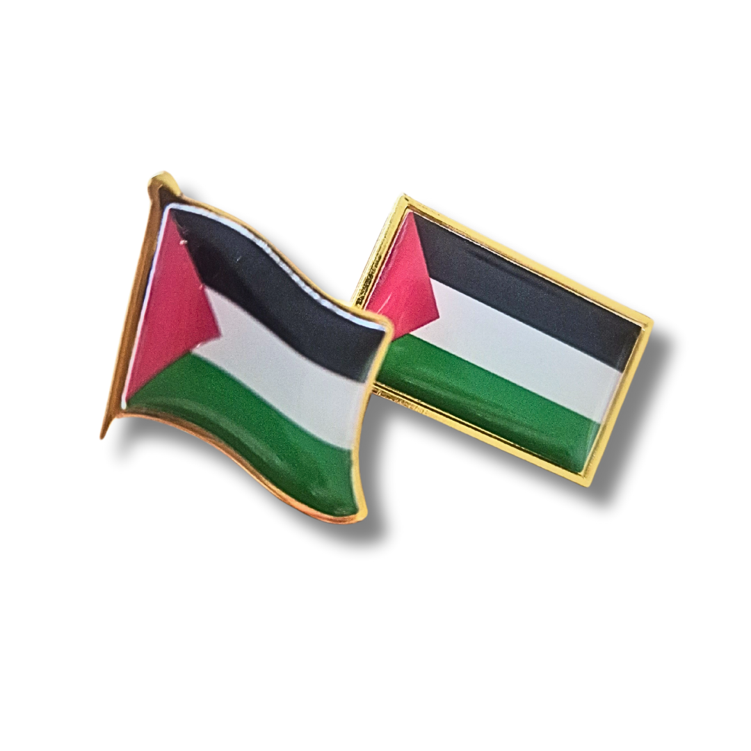 Flag pin