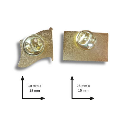 Flag pin